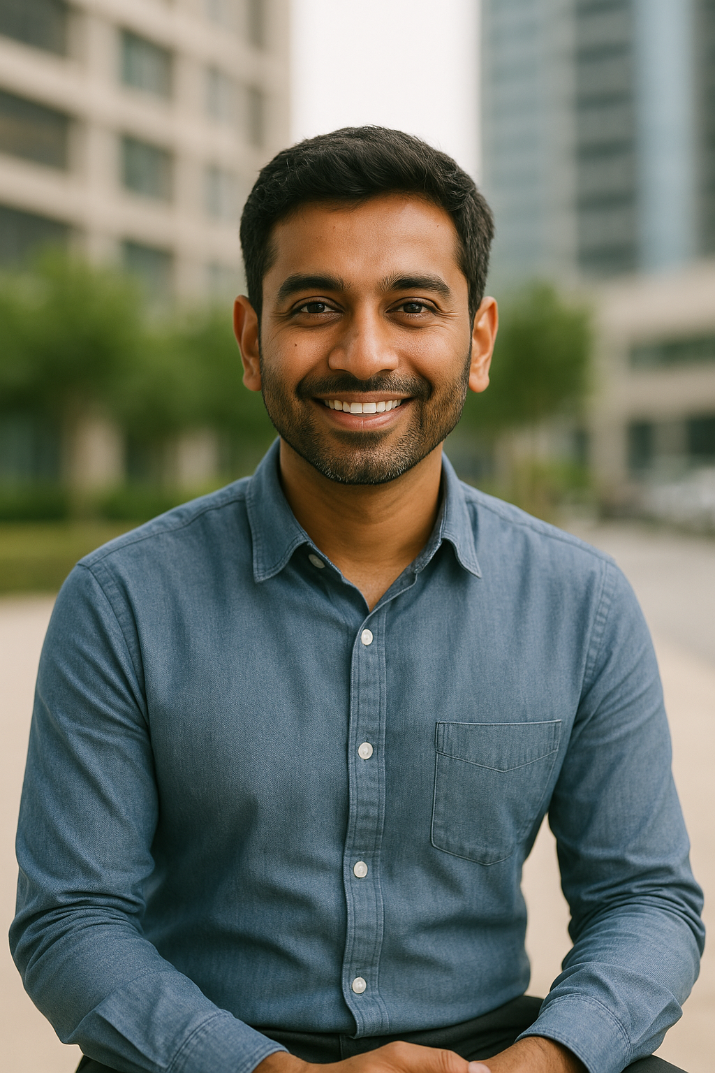 Virtual customer ready for a conversation